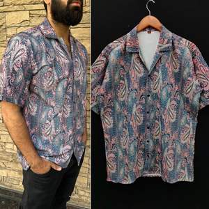 Chemise imprimée pour Regular et les vacances avec Pop-Corn texturé Print pour hommes - Product Image 5
