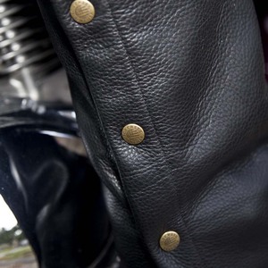 Premium Quality Fully Lined Genuine <b>Leather</b> Motorbike <b>Chaps</b> Wholesale Windproof Protection Custom Made Sizes Customized Color - Product Image 5