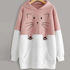 Sudadera con capucha estampada transpirable de invierno sólido de algodón 100% de alta calidad al por mayor con 400g de peso de tela - Product Image 1