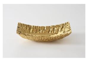 Plateau de service en aluminium doré de conception de feuille de vente chaude pour le mariage d'hôtel de restaurant au taux bon marché - Product Image 5