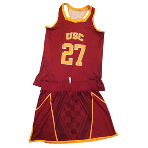 Uniforme de crosse pour femmes Sublimation Design Noir Ensemble Maillot de crosse réversible Qualité supérieure Personnalisé - Product Image 1