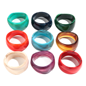 Juego de Brazaletes de Resina de Último Diseño para Mujer, Brazaletes Vibrantes de Lucite de la India, Certificación IGI, para Bodas - Product Image 1