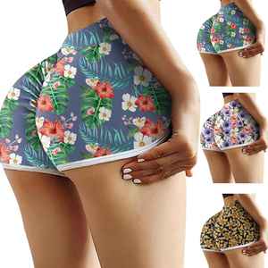 กางเกงปั่นจักรยานเอวสูงแห้งเร็วผ้าสแปนเด็กซ์สำหรับผู้หญิงกางเกงฟิตเนสยิมยกก้นกางเกงสำหรับเล่นโยคะ - Product Image 4