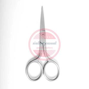 Tijeras multiusos de acero inoxidable para manicura, tijeras afiladas con logotipo personalizado - Product Image 5