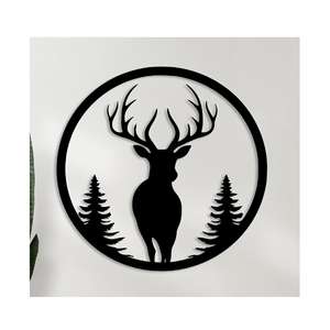 Iron Metal Sign <b>Plate</b> Art Deco Design Eco-Friendly <b>Wall</b> Mount Home Decor Living Room Best Quality 3D Silver Floral Home Decor - Product Image 5