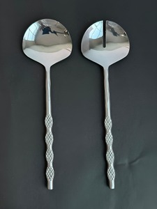 Cuillère à salade en acier inoxydable de qualité supérieure, esthétique moderne, meilleur rapport qualité-prix, vente en gros au meilleur prix - Product Image 5