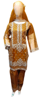 Salwar kameez wanita readymade shalwar kameez dari Pakistan readymade wanita salwar kameez readymade organza pakaian