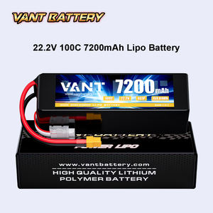 VANT FPV 배터리 드론 배터리 6S Lipo 배터리 7200mAh 100C 높은 에너지 밀도 및 저온에서의 방전 - Product Image 6