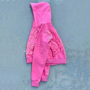 เสื้อฮู้ดมีซิปผ้าคอตตอนผ้าเกล็ดปลาสำหรับผู้ชายผ้าซักแบบวินเทจผ้าเปียกปักลายสำหรับ100% น้ำหนักเบากำหนดเองได้ - Product Image 2