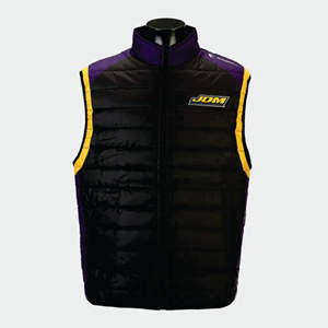 Veste coupe-vent chaude sans manches veste doublée polaire personnalisable sublimation imprimé broderie patch gilet bouffant - Product Image 1