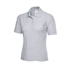 Chemise tendance pour femme, personnalisable avec logo de marque, en jersey tricoté épais et respirant, mélange coton/élasthanne, manches courtes, effet soie - Product Image 6