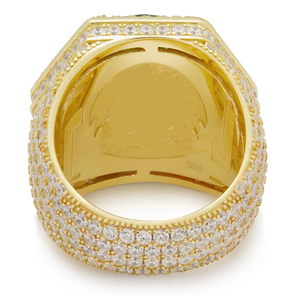 Arco Iris hexágono inspirado Original 925 plata esterlina Leb crecido diamante anillo único colorido triángulo diamante anillo de lujo - Product Image 2