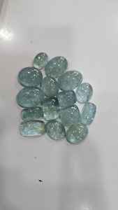 Pierre d'aigue-marine naturelle de haute qualité ovale aigue-marine couleur bleue pierre d'aigue-marine en gros pour la fabrication de bijoux - Product Image 4