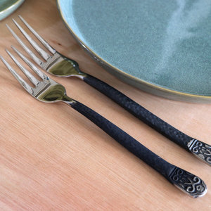 Ensemble de 5 couverts en miroir en acier de haute qualité pour couteaux de décoration de table de mariage fourchette et cuillère idéal pour les événements de restaurant et de villégiature - Product Image 3