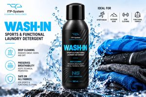 Wash-In Enzymatic Sportswear Laundry Detergent Odor Control <b>Cleaner</b> for Technical Functional Membrane Outdoor Clothing OEM - Product Image 3