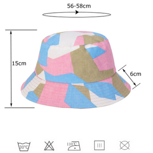 Sombreros de cubo reversibles de alta calidad Nuevo diseño Bordado Material impreso Traje de moda impermeable Venta en línea Sombreros de cubo - Product Image 2