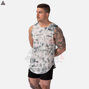 Camisetas sin Mangas de Algodón/Fibra de Bambú Transpirables para Hombre, Diseño de Servicio OEM Más Vendido, Tallas Grandes, Ropa Deportiva de Pakistán - Product Image 3