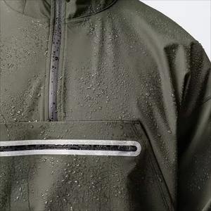 Sudadera con capucha deportiva para hombre con bolsillo de carga y solapa de media cremallera de forro polar de retazos de gran tamaño personalizada para hombre - Product Image 5