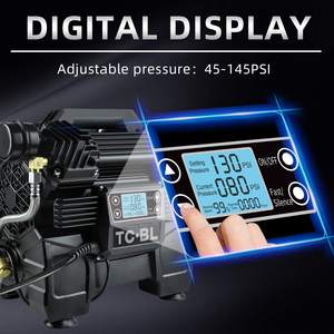 Compresseur d'air sans réservoir et sans huile 2HP 145PSI haute performance pour cloueurs pneumatiques - Product Image 3