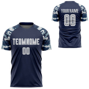 Maillot de football 100% polyester respirant unisexe personnalisé à séchage rapide OEM Protection UV antibactérienne avec impression de logo personnalisée - Product Image 6