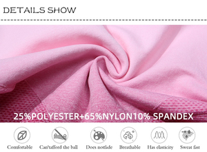 TikTok ชุดออกกำลังกายโยคะผู้หญิงผ้าโพลีเอสเตอร์/ ผ้าฝ้ายระบายอากาศชุดออกกำลังกายเล่นฟิตเนส - Product Image 3