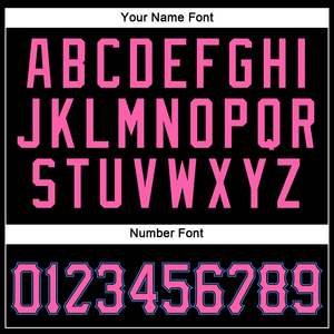 Dernière qualité supérieure noir et rose bleu maille respirant séchage rapide retour maillot de football américain personnalisé maillot de football américain - Product Image 6