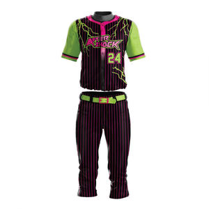 Uniformes de Béisbol Personalizados con Sublimación Completa, Tallas Grandes, Servicio OEM Personalizable para Jugadores Profesionales - Product Image 6