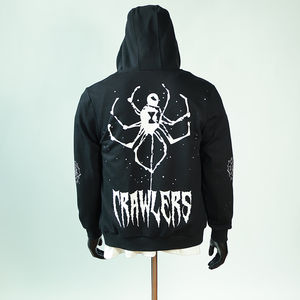 Sudaderas Unisex HSI Personalizadas, Gruesas, 450 GSM, Sin Cordones, Corte Regular, 100% Algodón, Estampado Gráfico, Estilo Desgastado, Serigrafía - Product Image 5