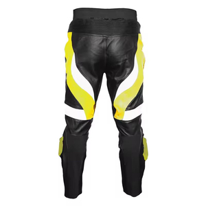 Pantalon de course de moto en cuir pour hommes professionnel de haute qualité respirant coupe-vent imperméable à séchage rapide - Product Image 5