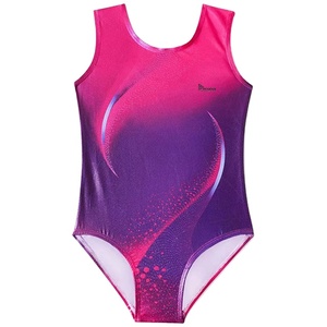 Justaucorps de gymnastique et de ballet personnalisé pour femme, avec strass, extensible, manches longues, respirant, tenue d'entraînement - Product Image 3