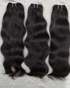 Paquets de cheveux blonds avec closure Lot de cheveux vierges naturels Paquets de cheveux humains brésiliens avec closure - Product Image 1