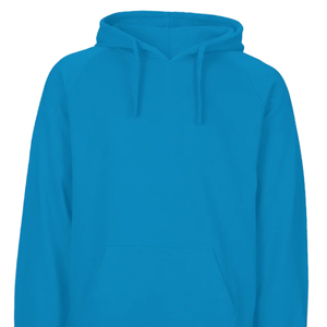 Nueva venta al por mayor Unisex Plain Sky Blue Hoodie sudadera suave algodón polar pulóver con bolsillo canguro Casual invierno Streetwear - Product Image 6