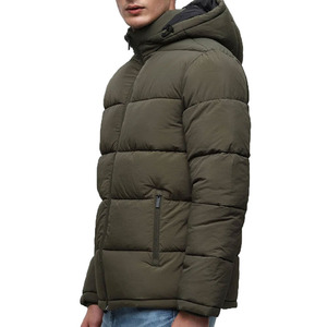 Chaqueta larga acolchada de invierno para hombre de diseño único de fabricante profesional, moda de tendencia, logotipo personalizado, tela de lona al mejor precio - Product Image 4