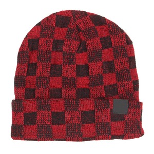 Vente en gros de bonnet d'automne-hiver pour hommes et femmes bonnet Jacquard tricoté à revers à bas prix - Product Image 1