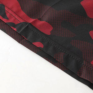 Pantalones cortos de baloncesto de cintura media más vendidos para adultos High Street Vintage estampado transpirable tejido cordón ventas directas de fábrica - Product Image 6