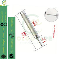 Stainless Steel Multi-functional Small Percussion Hammer Pointed Tip Professional High Grade CE Certified Neurological Hammer