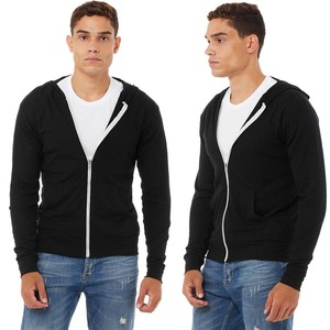 Sudadera con capucha y cremallera ecológica para hombre Bella + Canvas 3939 Unisex Tri-blend Zipper Ligero Tri-blend Full-Zip Sudadera con capucha ligera - Product Image 5
