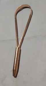 2025 Private Label U-Shaped Copper Adult Oral Care Multi-Purpose Hygiene Product Ayurvedic <b>Tongue</b> <b>Cleaner</b> Scraper - Product Image 5