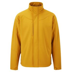 Chaqueta de Hombre con Cuello Alto, Cierre Completo, Cortavientos, Chaqueta Softshell de Alta Calidad, Precio Personalizable, Opciones Personalizadas, 2026 - Product Image 1