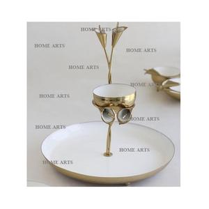 Trending Design Brass Wedding Nuts <b>Serving</b> <b>Bowls</b> Superior Quality Customized Shape Nuts Server For Kitchen Use - Product Image 6