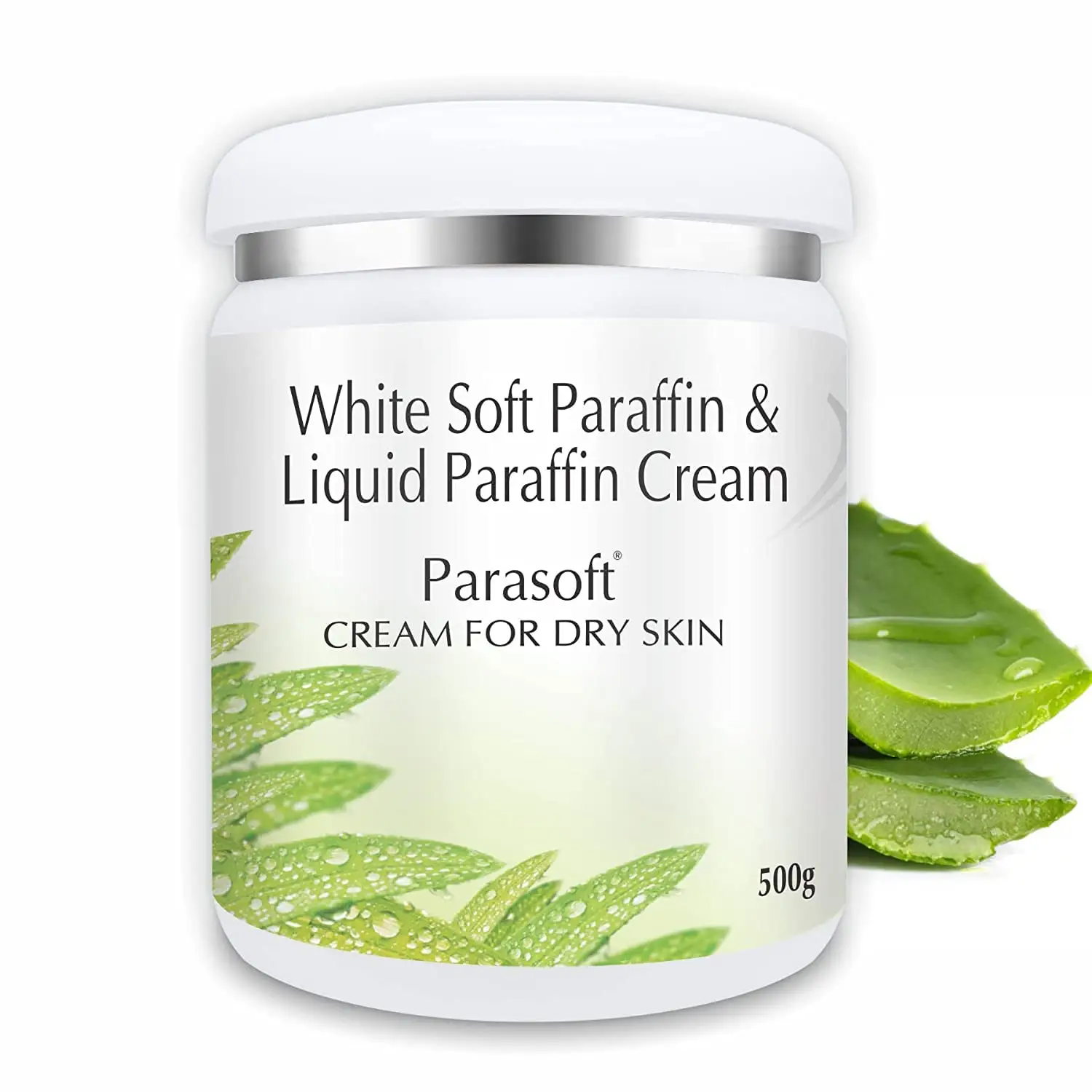 Parasoft Crème pour Peaux Sèches & Déshydratées Crème Froide Nourrissante Intense pour l'Hiver avec Bonté de Crème d'Aloe Vera-500g