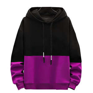 Black <b>green</b> colorblock <b>hoodie</b> <b>men</b> stylish casual wear soft fabric comfy pullover long sleeve modern design trendy warm top - Product Image 2