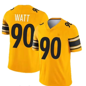 Sublimation Logo Design Personnalisé Maillot de Football Américain pour Jeunes 100% Polyester Respirant Bas quantité minimale de commande Prix Bon Marché - Product Image 2