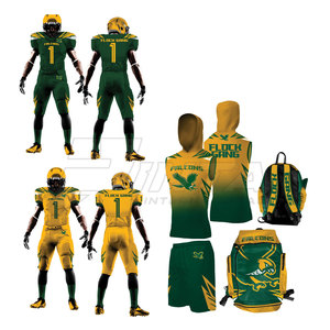 Uniforme de fútbol americano tamaño adulto recién llegado Uniforme de fútbol americano al por mayor a la venta - Product Image 1