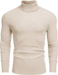 Suéter de Punto para Hombre, de Lujo, con Cierre, de Algodón Grueso, Antiarrugas, Ecológico, Estampado, Holgado, Antiencogimiento, Talla Grande, Elegante - Product Image 2