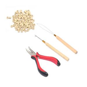 Kit d'outils d'extension de cheveux de fabrication de dernière qualité avec accessoires personnalisés en plusieurs couleurs avec étiquetage de logo personnalisé - Product Image 1