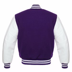 Wholesale Factory Price College Baseball <b>Varsity</b> Style Slim Fit Wool Blend Custom Logo Sports Team <b>Bomber</b> <b>Jacket</b> for <b>Men</b> - Product Image 3