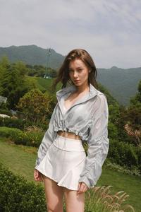 Soutien-gorge de sport écologique de haute qualité grande taille pour femmes ensemble de shorts côtelés respirant été vêtements d'entraînement de gymnastique lavé sans couture - Product Image 3