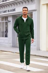 Custom 280GSM Nylon Tracksuit Men Windbreaker <b>Hoodie</b> Joggers Sublimated Galaxy <b>Print</b> Outdoor Training Wear - Product Image 4