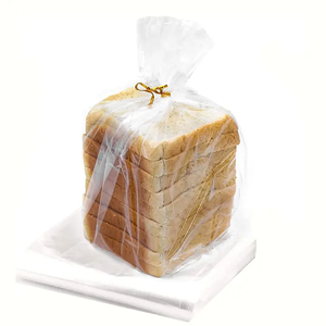 Tùy chỉnh nhựa trong suốt <span class=keywords><strong>OPP</strong></span> Bopp bánh mì miếng vải hình tam giác túi vuông dưới nhiệt niêm phong túi nhựa bao bì cho kẹo và bánh các mặt hàng - Product Image 1